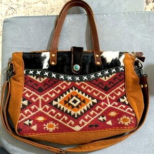 Myra Bag Southwestern Messenger Bag